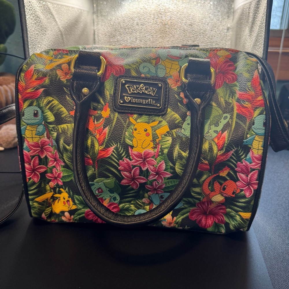 Super Rare Loungefly Tropical Pokémon Purse